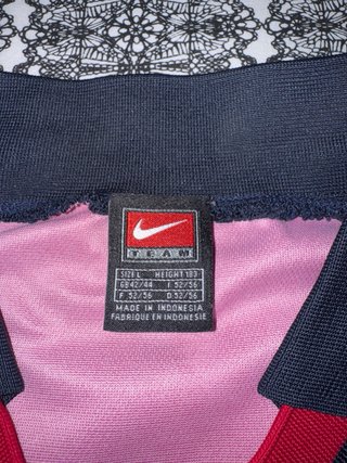 Camiseta Retro Nike FC Barcelona Azul/Rojo