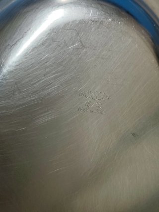 4 Vassoi Ovali Acciaio Inox 18/10