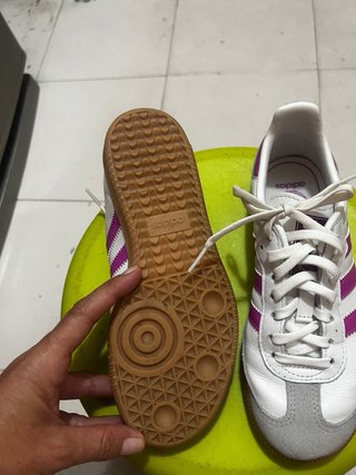 Zapatillas Adidas Samba Blancas y Moradas