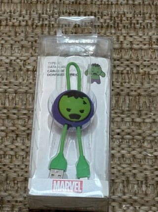 Cable Tipo C Marvel Hulk