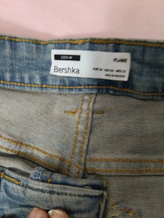 Pantalones vaqueros Bershka azules