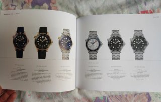 Catalogo commerciale orologi Omega