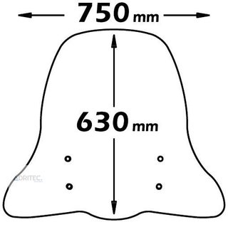 Parabrisas CLASSIC PARA PIAGGIO BEVERLY 125 / 200
