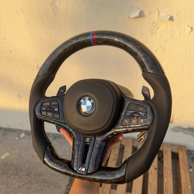 Volante Fibra Carbono BMW Serie G + FULL EXTRAS!!!