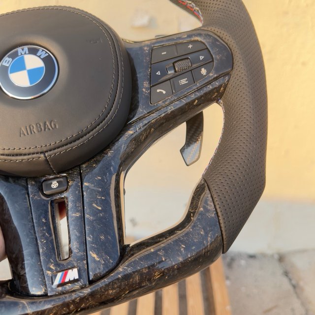 Volante Fibra Carbono BMW Serie G + FULL EXTRAS!!!