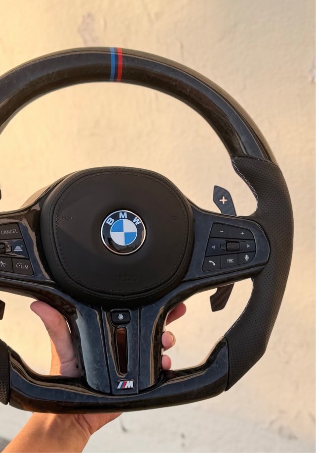 Volante Fibra Carbono BMW Serie G + FULL EXTRAS!!!