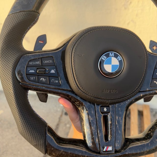 Volante Fibra Carbono BMW Serie G + FULL EXTRAS!!!