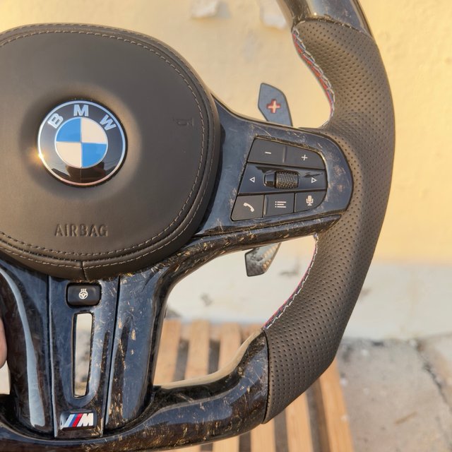 Volante Fibra Carbono BMW Serie G + FULL EXTRAS!!!