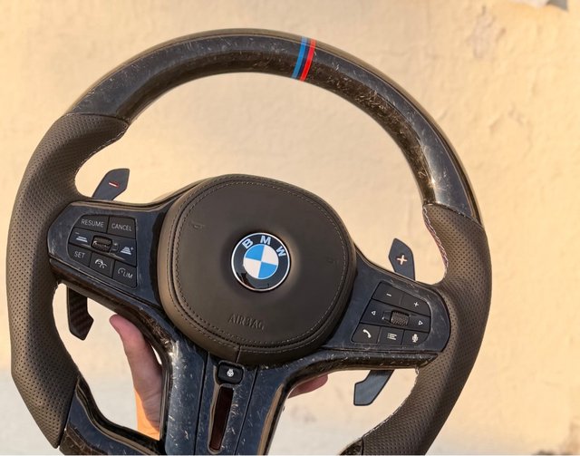 Volante Fibra Carbono BMW Serie G + FULL EXTRAS!!!