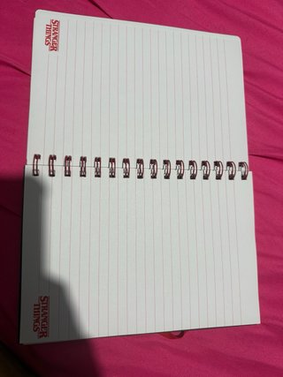 Libreta temática Stranger Things