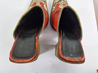 Sandali Zeppa Legno Donna Tg 38 pelle