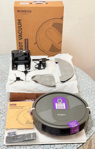 Robot Aspirador y Fregasuelos 4000Pa Control App