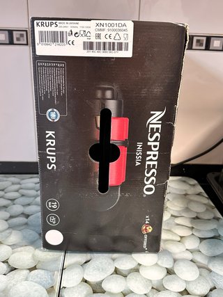 Cafetera Nespresso Krups Inissia Blanca