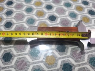 Cuchillo de caza madera y metal