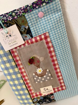 Neceser Tilda Patchwork Muñeca