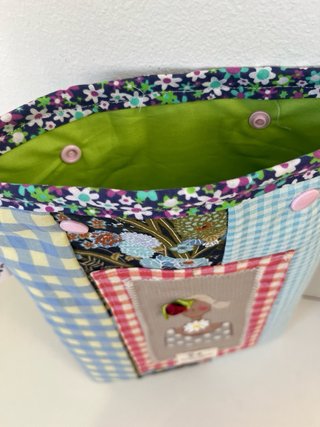 Neceser Tilda Patchwork Muñeca