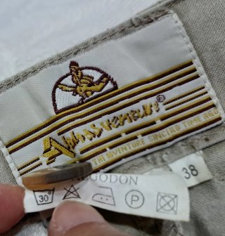 Pantaloni da escursionismo smontabili beige