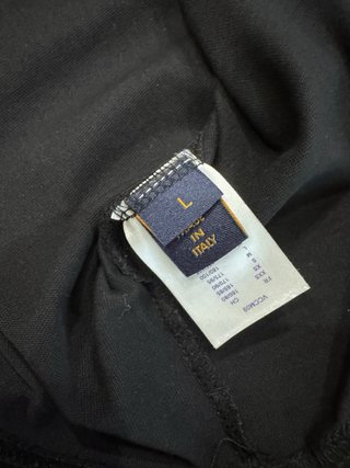 T-shirt Louis Vuitton Monogram Spray Nero