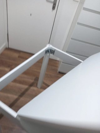 Mesa extensible blanca madera 180 x 90
