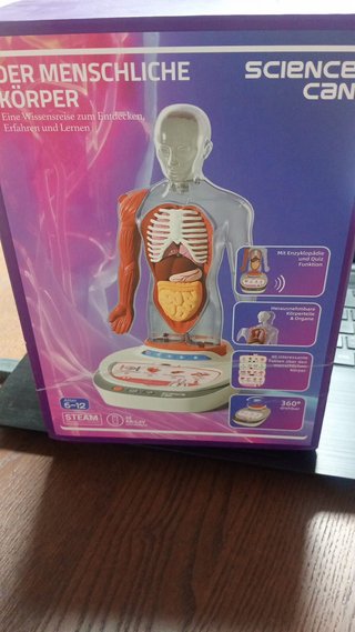 Science Can Corpo Humano Interativo (Alemão)