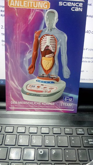 Science Can Corpo Humano Interativo (Alemão)