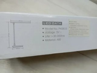 Lampara de mesa plegable 5W