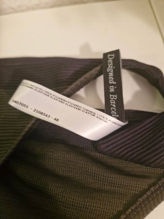 Bikini ANDRES SARDA verde y negro
