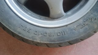 Llanta Piaggio Hexagon 180cc 2T Delantera