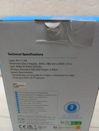 Lampara LED de Mesa Inteligente