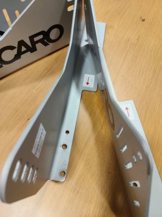 Bases Recaro Aluminio
