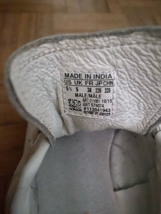 Zapatillas adidas unisex Stan Smith Piel Talla 38