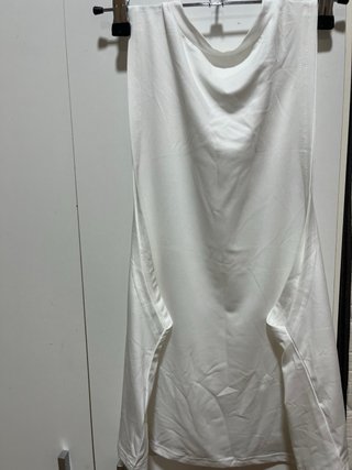 Camiseta Deportiva Blanca Tirantes Fitness