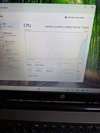Ordenador Portátil HP INTEL ICORE 3, 8RAM
