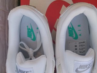 Nike Air Max 90 Blancas y turquesa