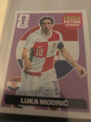 Modric extra sticker base mundial 2026