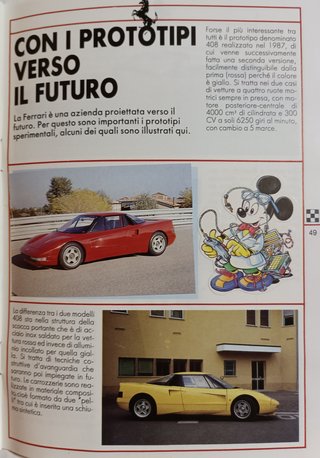 Topolino Vintage Ferrari.