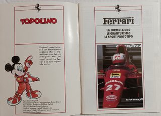 Topolino Vintage Ferrari.