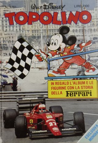 Topolino Vintage Ferrari.