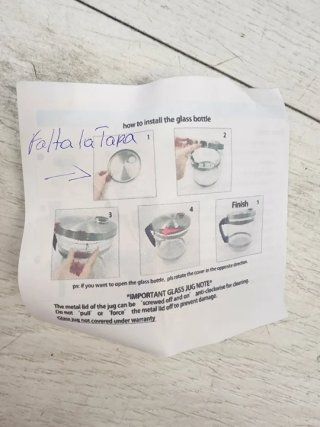Destilador de  agua Vevor 4L