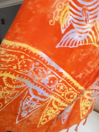 (XL) Vestido corto veraniego estampado