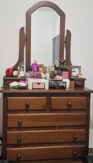 Tocador Vintage Madera Maciza