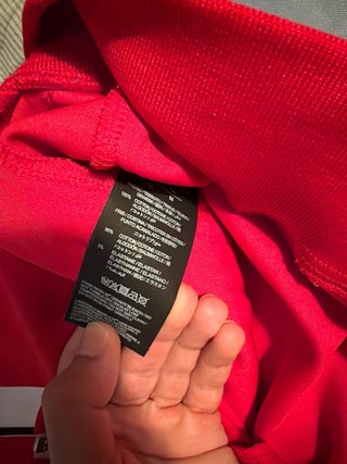 Chaqueta Palm Angels Roja y Blanca