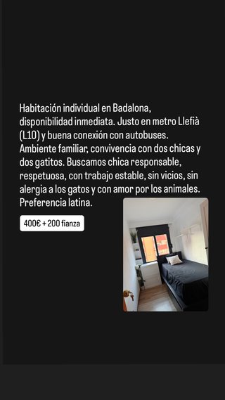 Alquiler habitacion