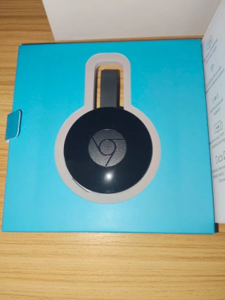 Google Chromecast Media Streaming Device.