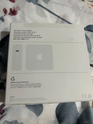 Adaptador Corriente Apple 96W USB-C