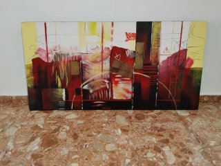 Lienzo abstracto moderno