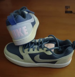 Zapatillas Nike Azul agua rosa