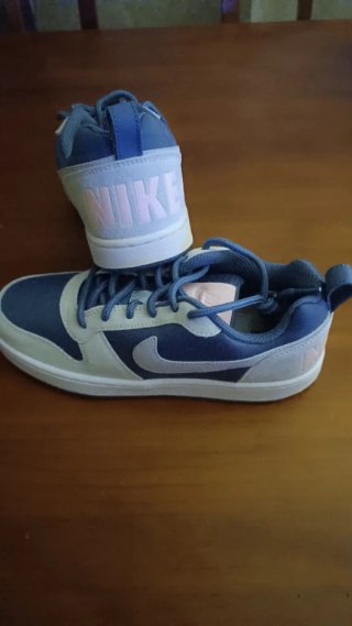 Zapatillas Nike Azul agua rosa