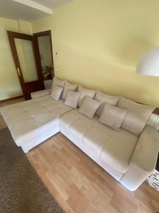 Sofá Cama Canape Cherslong Beige