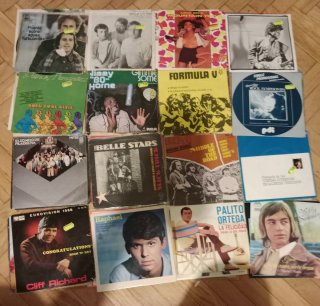 Lote 60+ Singles Pop Rock Nacional e Internacional
